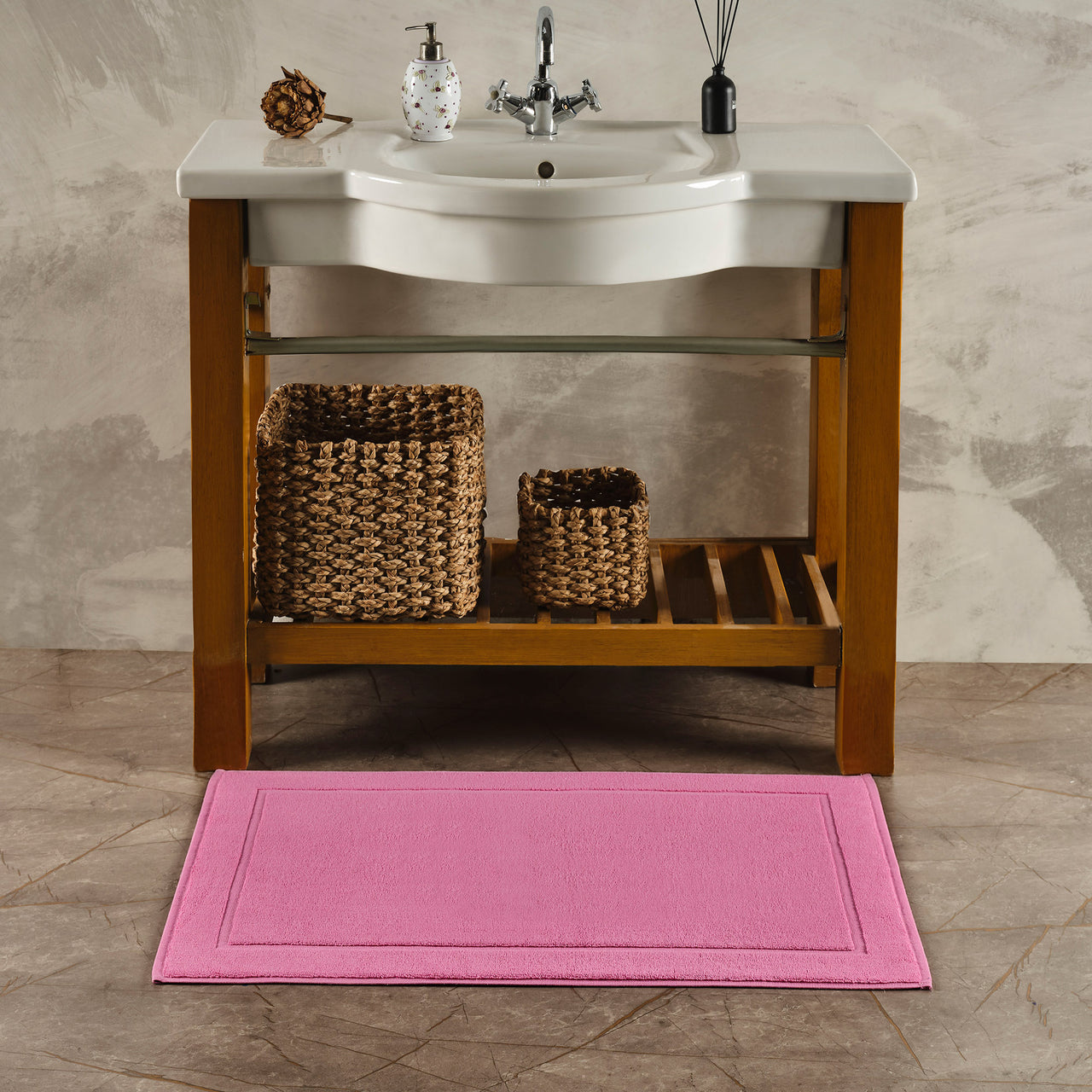 Hawmam Linen Bath Mat