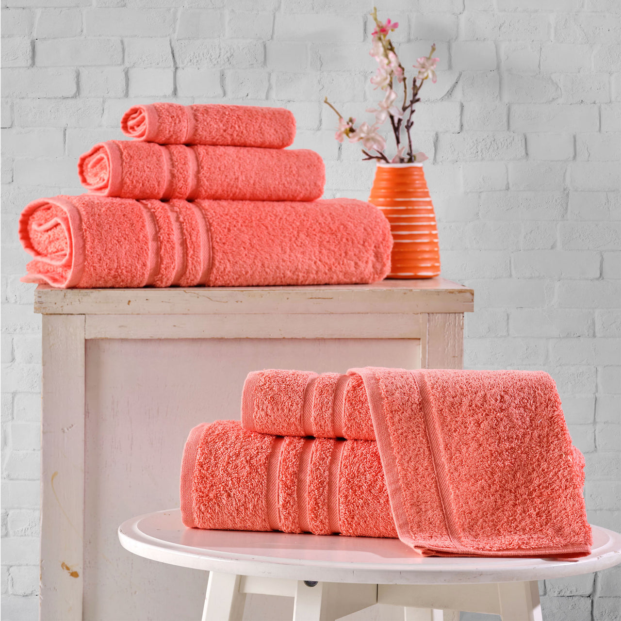 Classic Oasis Collection Bath Towels Bundle