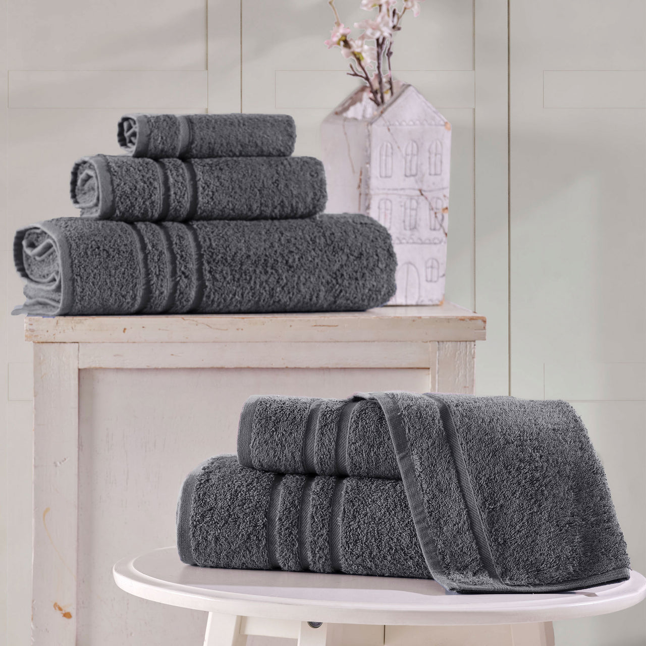 Hawmam Linen Bath Towels Set