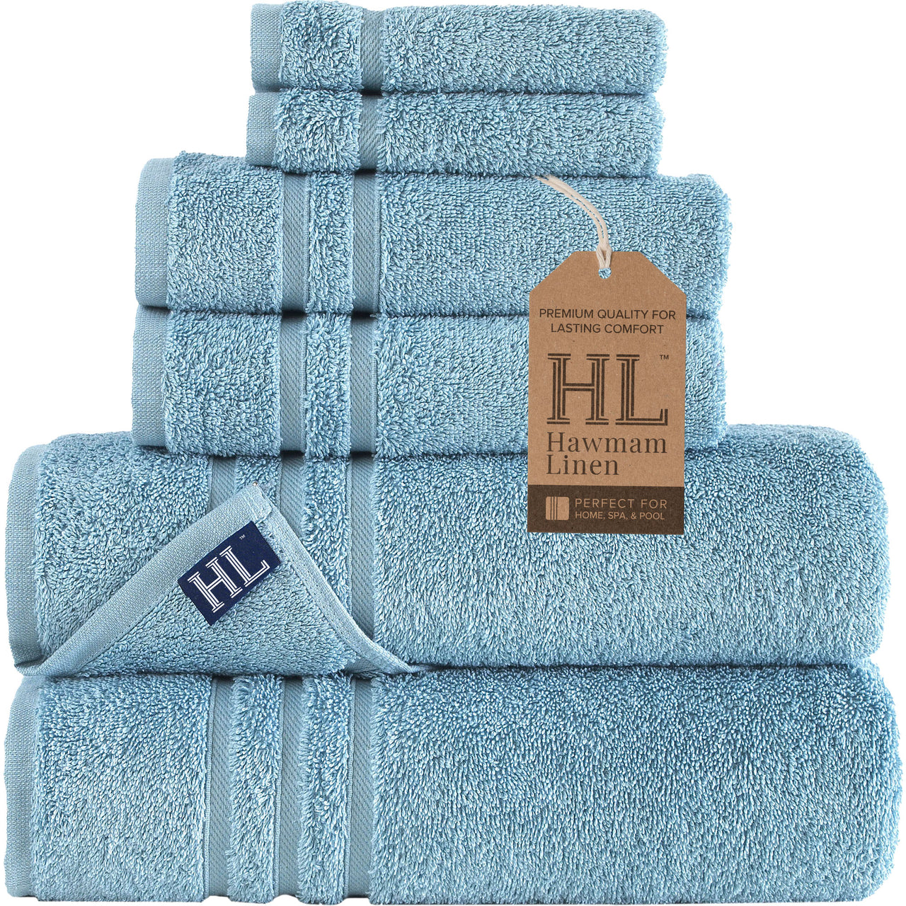 Classic Oasis Collection Bath Towels Bundle