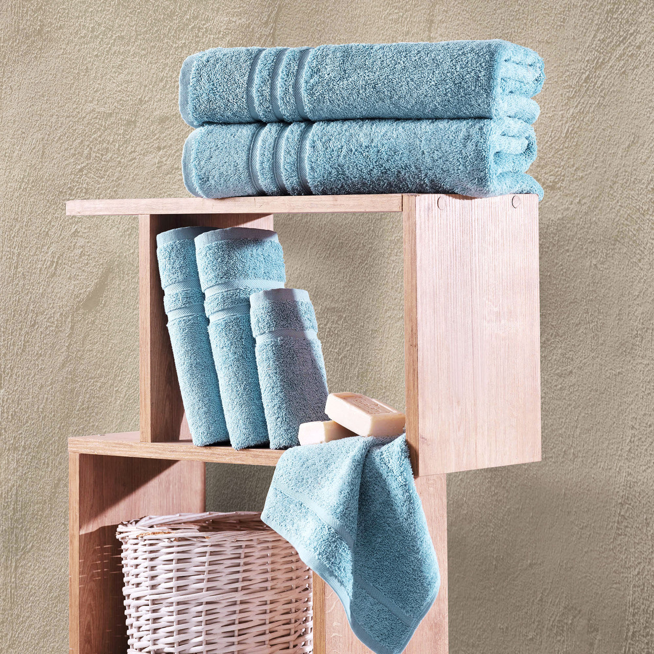 Classic Oasis Collection Bath Towels Bundle