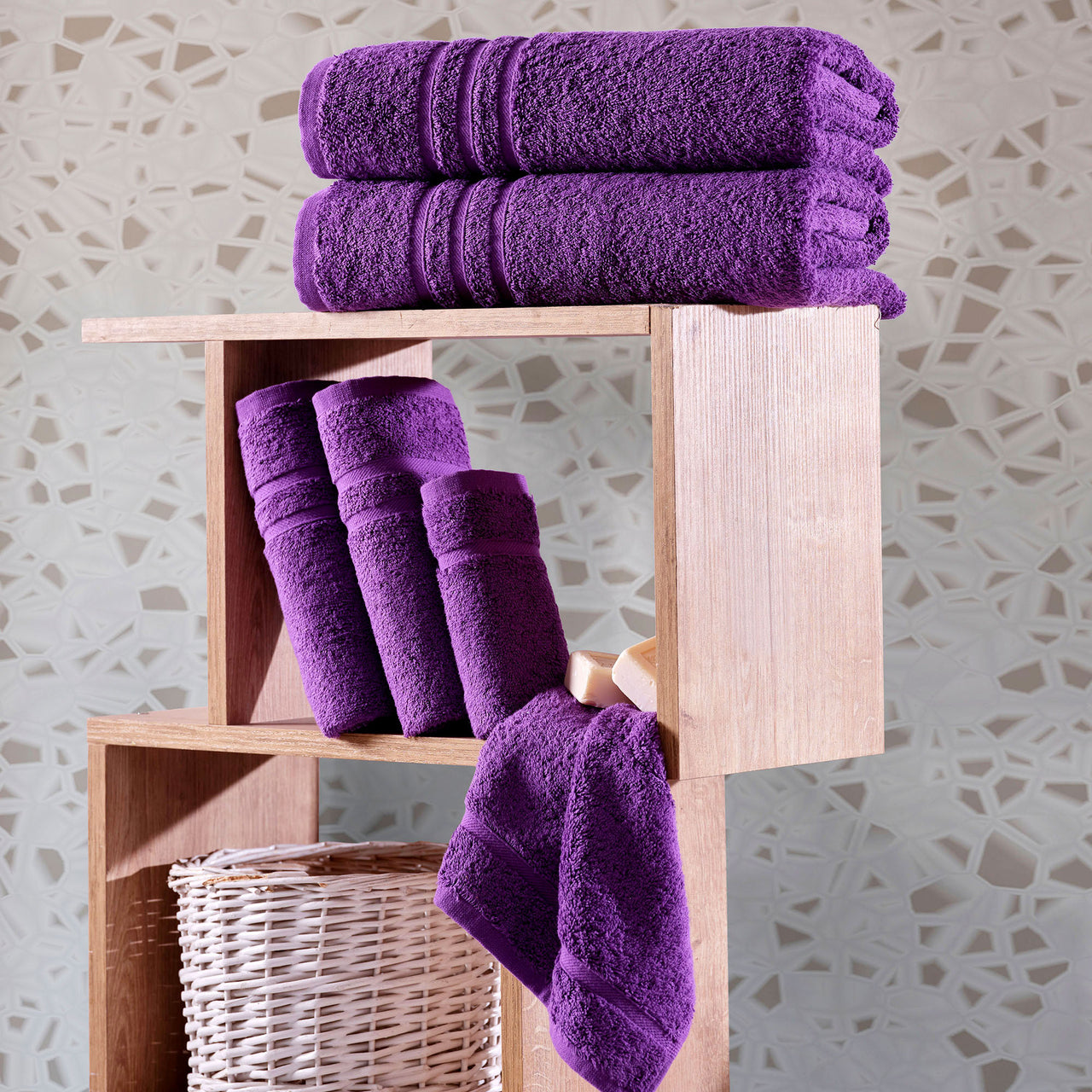 Classic Oasis Collection Bath Towels Bundle