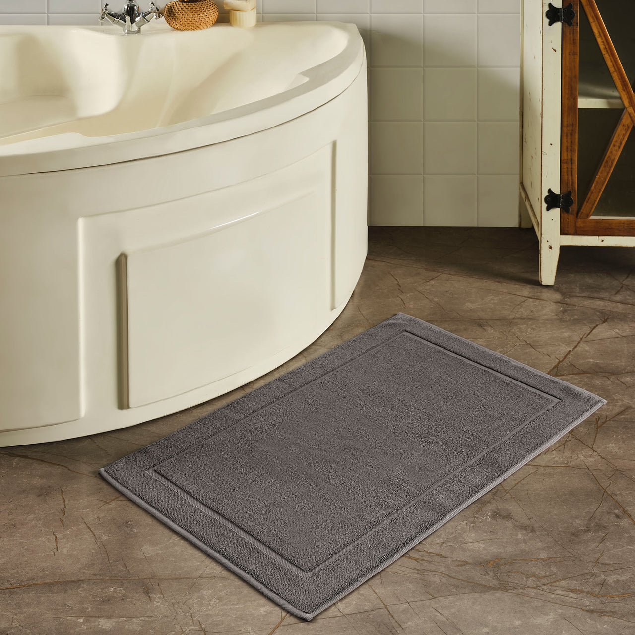 Hawmam Linen Bath Mat